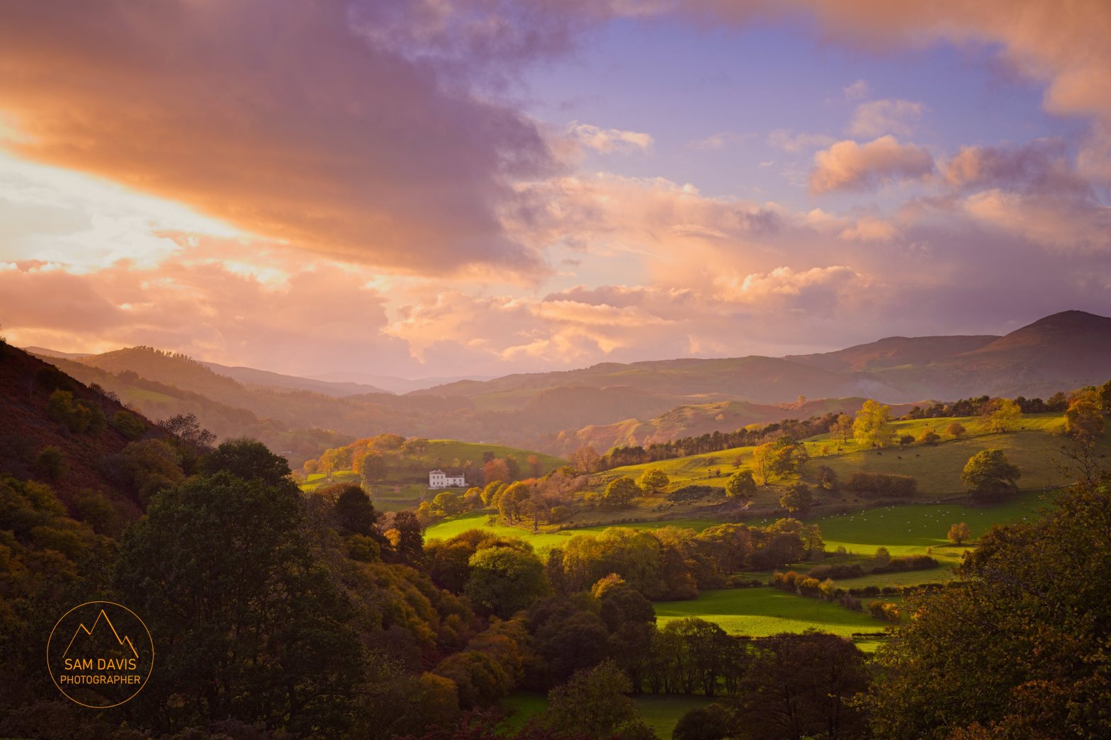 Vale of Llangollen, Wales by Sam Davis Photographer