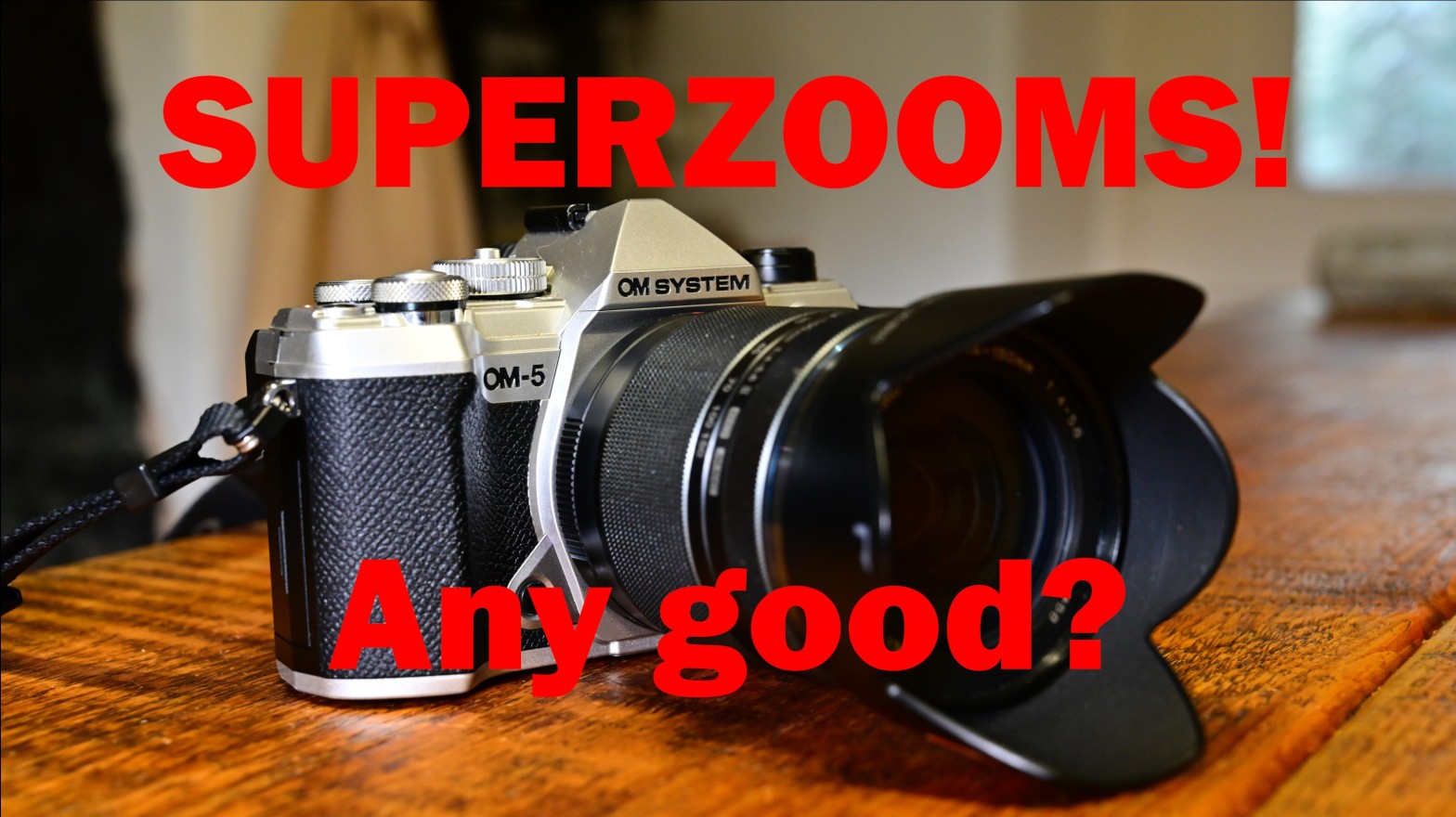 Are superzooms any good? Youtube video cover by Sam Davis Photographer